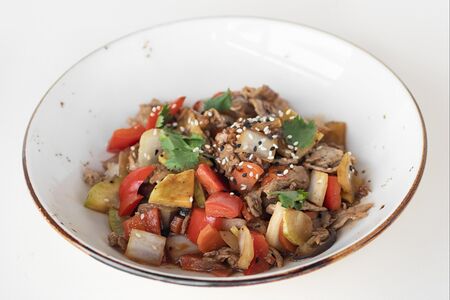 Свинина в перечном соусе