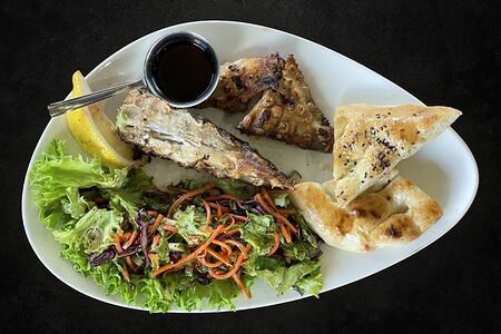 Камбала на углях