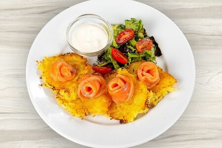 Картофельные блинчики по-английски