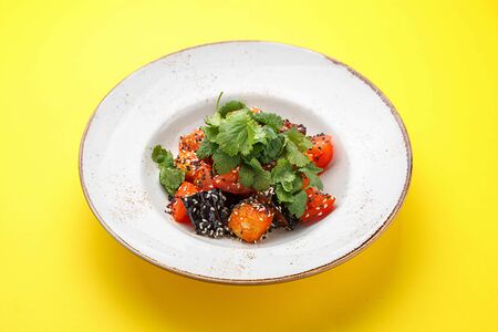 Салат Хрустящие баклажаны