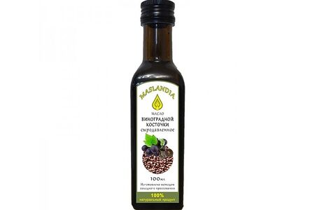 Масло винoградной косточки сыродавленное Maslandia