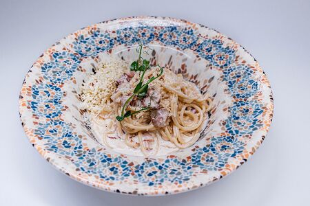 Карбонара с беконом