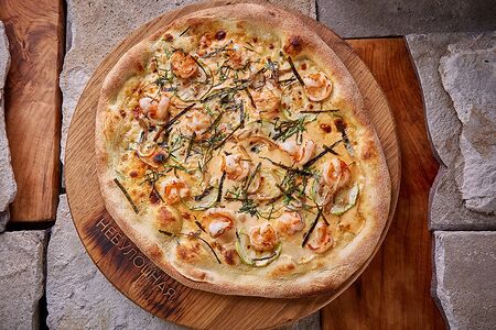 Пицца Кимчи с креветками