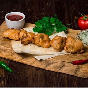 Шашлык из куриного филе