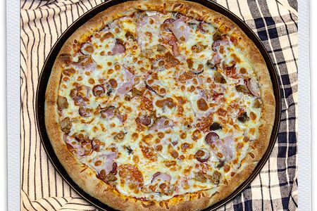 Супермясная на тонком тесте