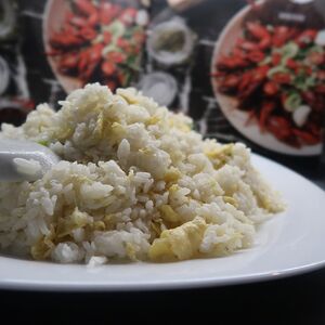 Жареный рис с яйцом #110