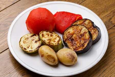 Овощной шашлык