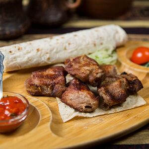 Шашлык из мякоти баранины