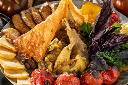 Садж из курицы