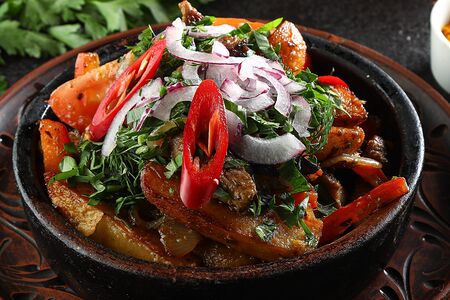 Оджахури с мясом на выбор