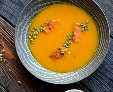 Суп-пюре из тыквы