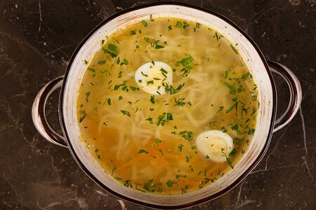 Суп-лапша куриный