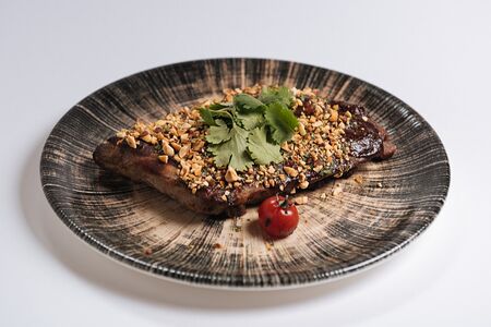 Свиные ребра Барбекю в томатной глазури