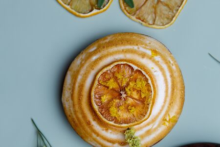 Лимонная тарталетка