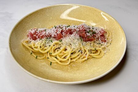 Алио и олио с тунцом