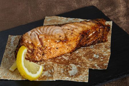 Сёмга на углях