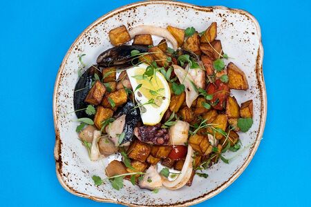 Соте из морепродуктов