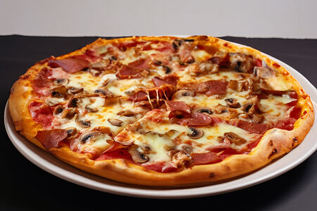 Ветчина-грибы