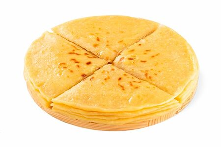 Балкарские хычины с сыром и картофелем