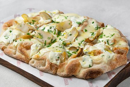 Римская пицца с грибами