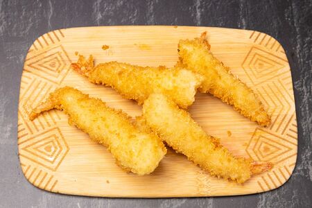 Креветки в кляре