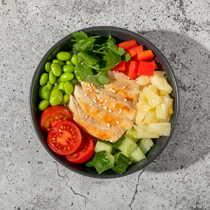 Поке с цыпленком