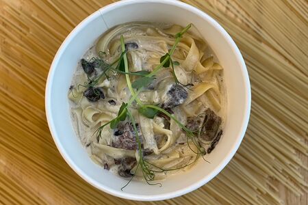 Паста с грибами