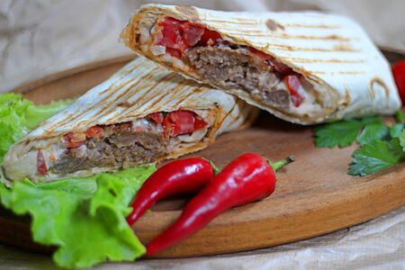 Шаурма стандартная с говядиной
