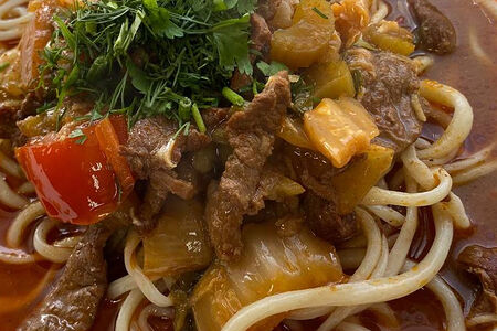 Уйгурский лагман