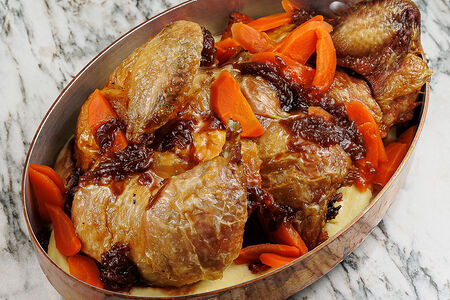 Целая маринованная курица