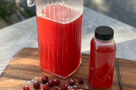 Морс брусничный