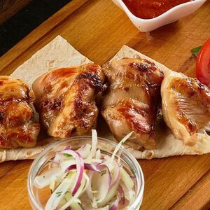 Шашлык из куриного бедра