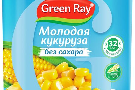 Green ray Кукуруза без сахара с кл