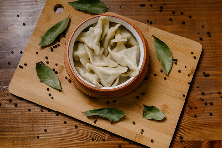 Вареники с шампиньонами