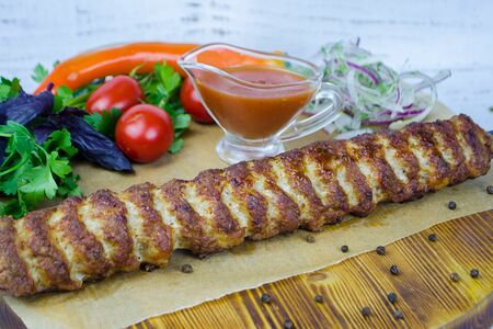 Люля-кебаб из баранины