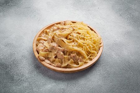 Паста Феттуччине с курицей