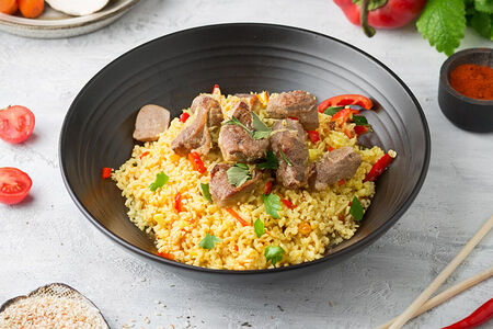 Плов с телятиной