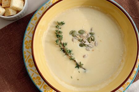 Суп-пюре из тыквы