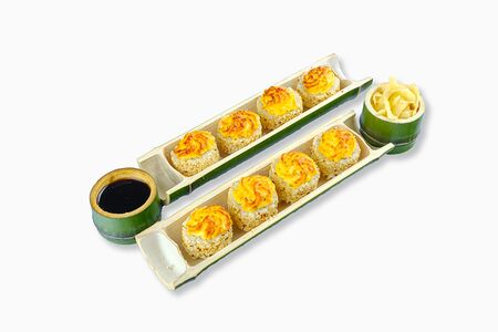 Запеченный ролл Филадельфия спешл