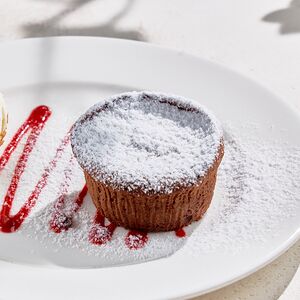 Горячий шоколадный кекс