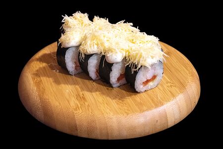 Ролл Цезарь с креветкой