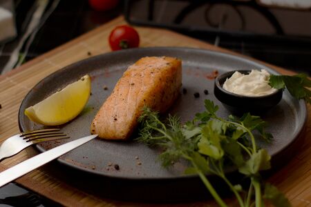 Стейк из сёмги