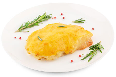 Куриная грудка с ананасом