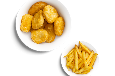 Наггетсы и картошка