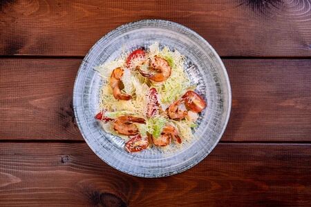 Цезарь с креветками