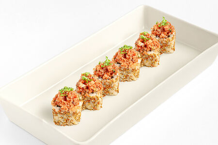 Ролл с тунцом в кунжуте 6 шт