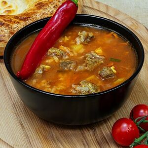 Харчо с говядиной острый