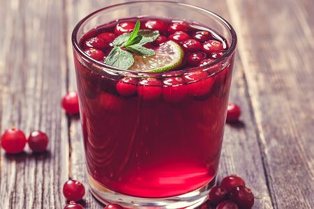 Морс клюквенный