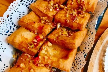 Жареный тофу