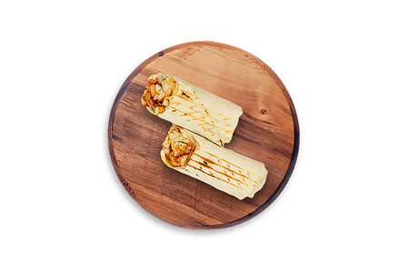 Шашлык из говядины в лаваше